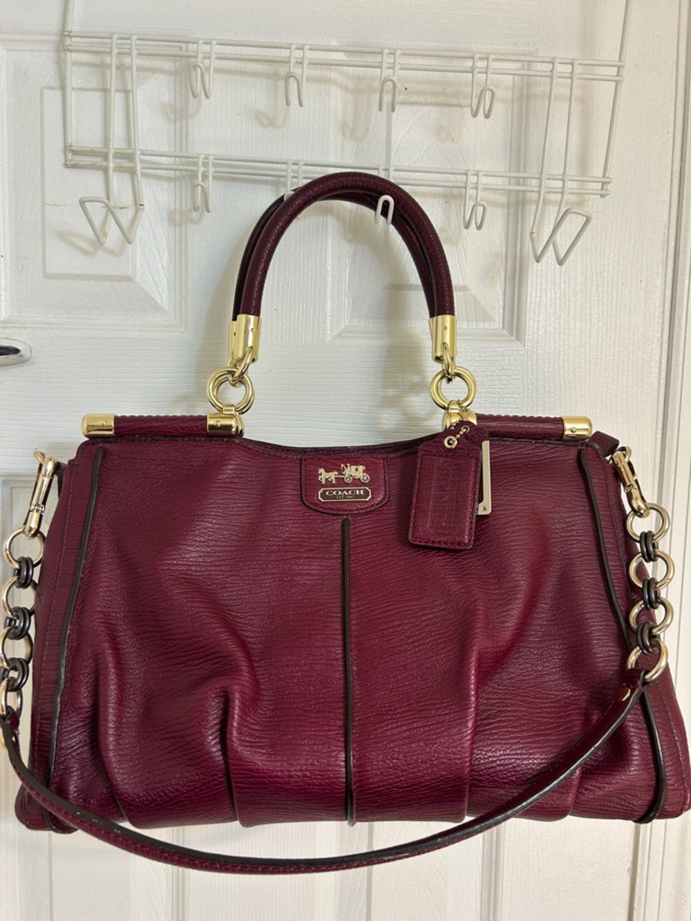 Limited Edition Coach Madison
Pinnacle Carrie Handbag (style #21503)